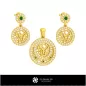 3D Children Jewelry Set With Taurus Zodiac 3D Children Jewelry Set With Taurus Zodiac