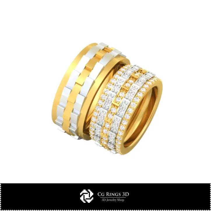 Verlobungsringe - Schmuck 3D CAD Verlobungsringe - Schmuck 3D CAD