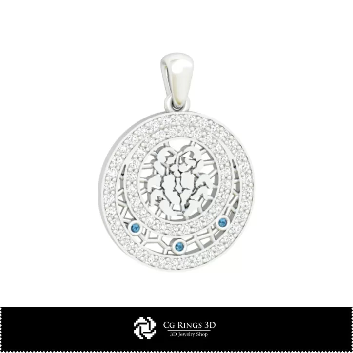 Set di Gioielli 3D per Bambini con Segno Zodiacale Cancro Set di Gioielli 3D per Bambini con Segno Zodiacale Cancro