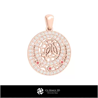 Ensemble de bijoux 3D pour enfants avec signe du zodiaque Poissons, bijoux CAO 3D, ensembles de bijoux CAO 3D