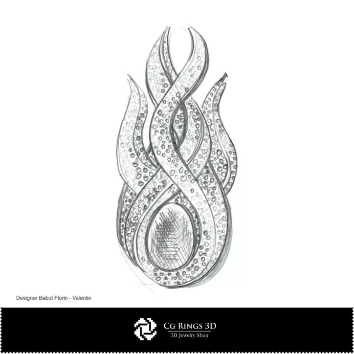 Broschen-Skizze – Schmuckdesign Broschen-Skizze – Schmuckdesign