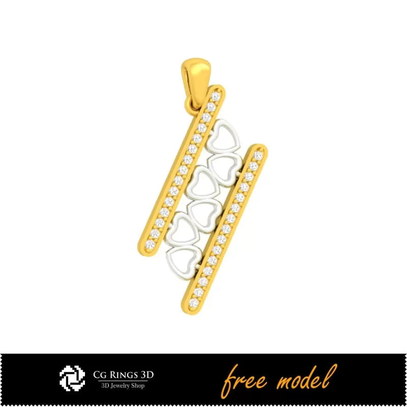 Colgante 3D - Modelo 3D gratuito