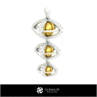 3D Ball Pendant Home, Jewelry 3D CAD, Pendants 3D CAD , 3D Ball Pendants