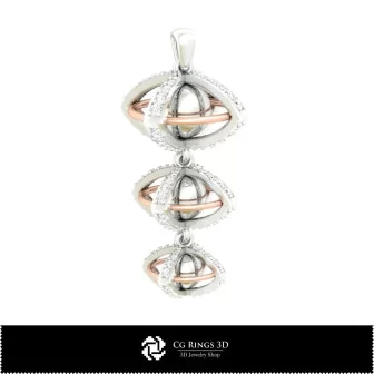 3D Ball Pendant Home, Bijoux 3D CAO, Pendentifs 3D CAO, Pendentifs Boule 3D