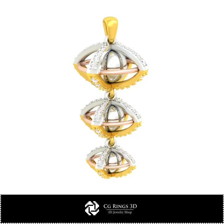 Pendentif boule 3D