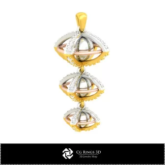 3D Ball Pendant Home, Bijoux 3D CAO, Pendentifs 3D CAO, Pendentifs Boule 3D