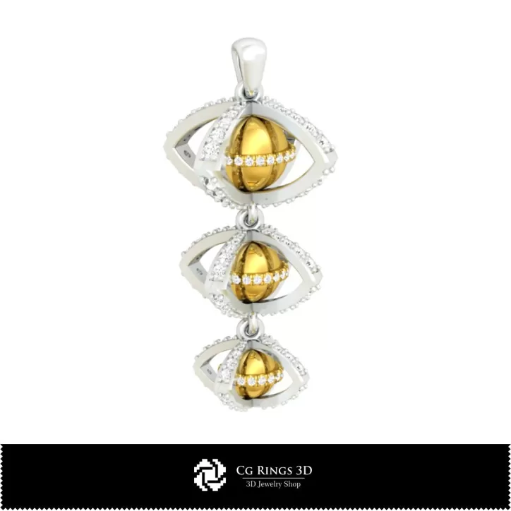 Pendentif sphérique 3D