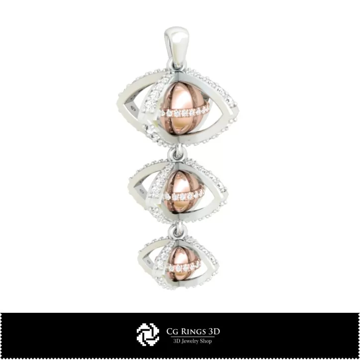 Pendentif sphérique 3D