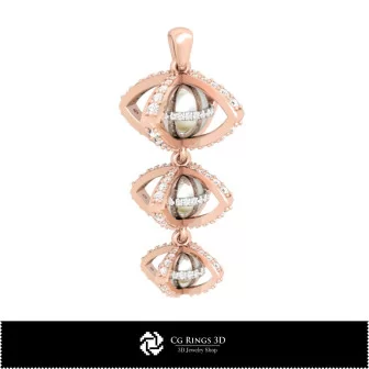 3D Ball Pendant Home, Bijoux 3D CAO, Pendentifs 3D CAO, Pendentifs Boule 3D