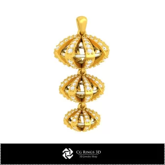 Jewelry-Pendant 3D CAD Jewelry 3D CAD, Pendants 3D CAD , 3D Diamond Pendants, 3D Floral Pendants