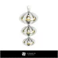 Gioielli-Pendente CAD 3D