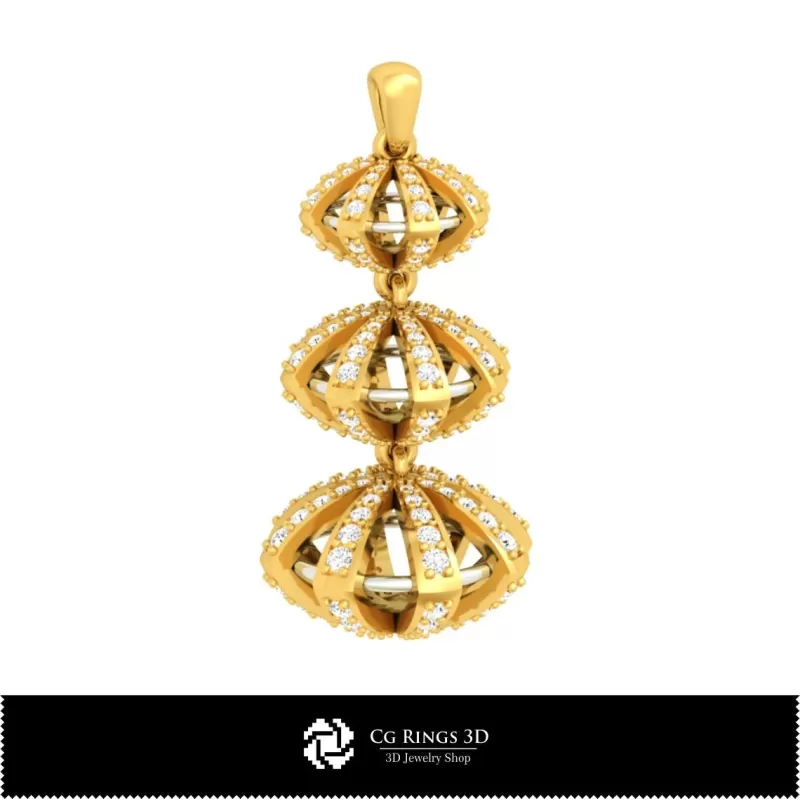 Bijoux - Pendentif 3D CAO