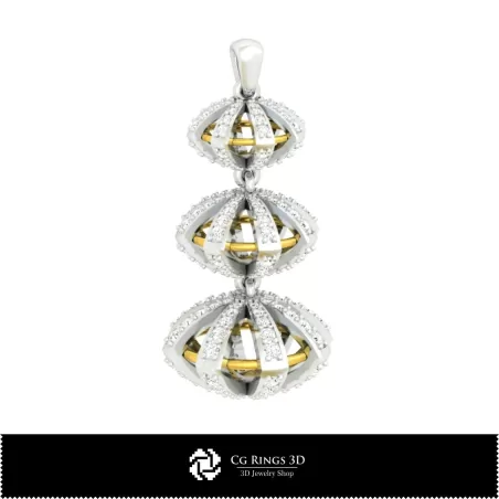 Bijoux - Pendentif 3D CAO