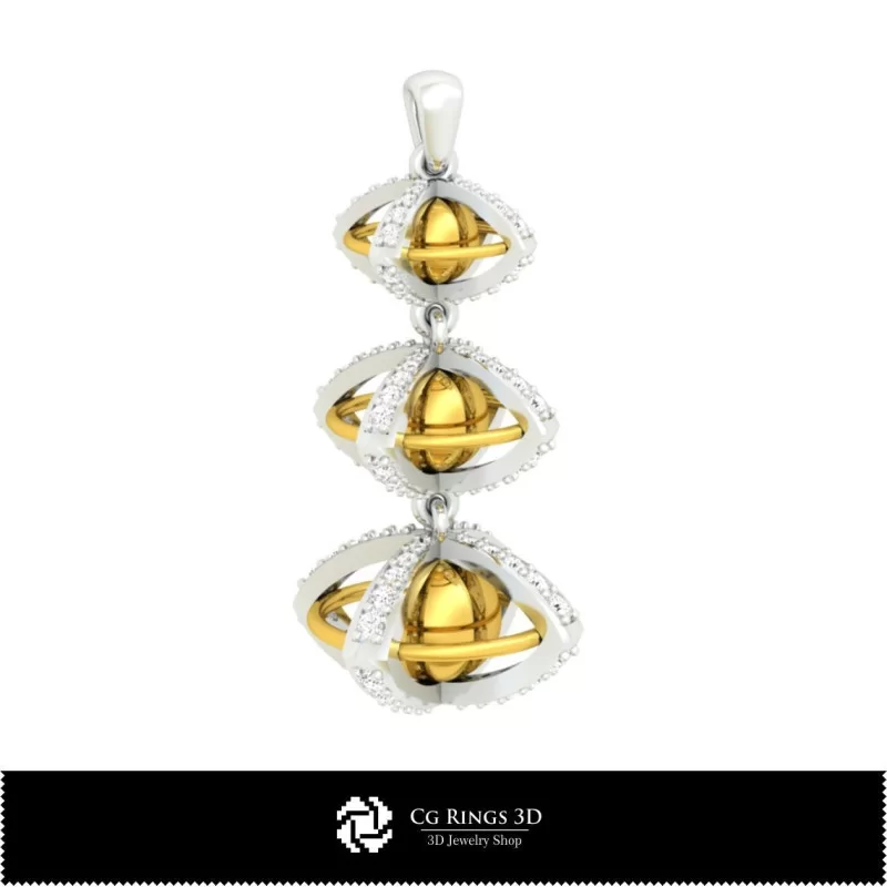 3D Ball Pendant Home, Jewelry 3D CAD, Pendants 3D CAD , 3D Diamond Pendants, 3D Ball Pendants