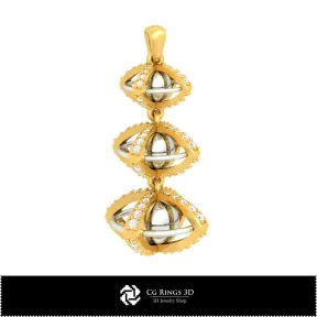 Pendentif boule 3D
