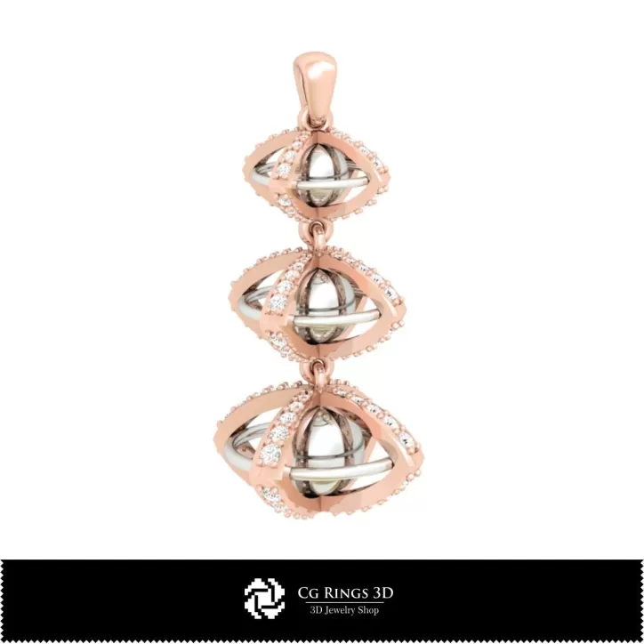 Pendentif boule 3D