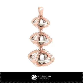 Pendentif boule 3D pour la maison, bijouterie CAD 3D, pendentifs CAD 3D, pendentifs diamant 3D, pendentifs boule 3D