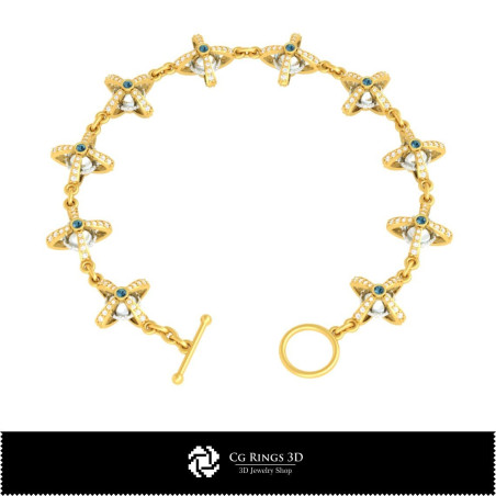 Ball Bracelet - Jewelry 3D CAD