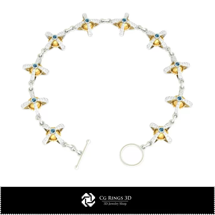 Bracciale a Sfere - Gioielleria 3D CAD