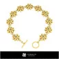 Bracciale con Diamanti - Gioielli 3D CAD