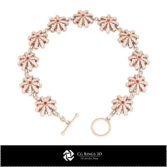 Schmuck-Armband 3D-CAD Schmuck 3D-CAD, Armbänder 3D-CAD, 3D-Diamantarmbänder, 3D-Armbänder