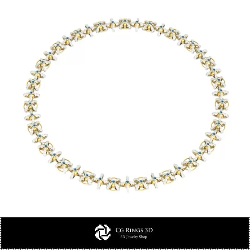 Joyería-Collares 3D CAD