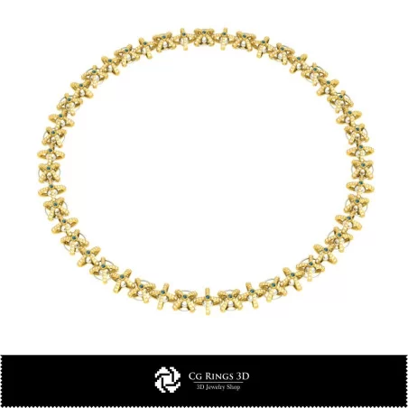 Joyería-Collares 3D CAD