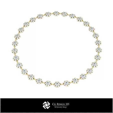 Gioielli-Collane 3D CAD Gioielli 3D CAD, Collane 3D CAD, Collane con Diamanti 3D