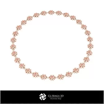 Joyería-Collares CAD 3D Joyería CAD 3D, Collares CAD 3D, Collares de Diamantes 3D
