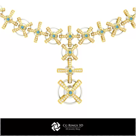 Bijuterii-Coliere 3D CAD