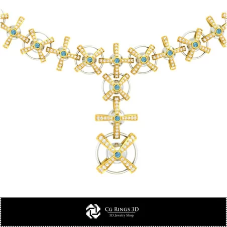 Joyas-Collares CAD 3D