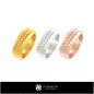 Bagues de mariage - Bijoux 3D CAD