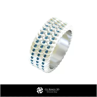 3D Wedding Ring - Free 3D Model Home, Jewelry 3D CAD, Free 3D Jewelry, Rings 3D CAD , Wedding Bands 3D, Free 3D Rings 