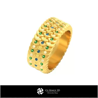 Bague de mariage 3D - Modèle 3D gratuit pour la maison, Bijoux 3D CAO, Bijoux 3D gratuits, Bagues 3D CAO, Alliances 3D, Bagues