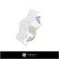 Fede nuziale con diamanti - Gioielli 3D CAD Fede nuziale con diamanti - Gioielli 3D CAD
