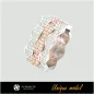 Bagues de mariage uniques CB - Bijoux 3D