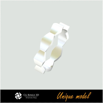 3D Unique Wedding Bands CB Home, Bijoux 3D CAO, Bijoux Unique 3D, Anneaux 3D CAO, Bandes de Mariage 3D, Anneaux  de Mode 3D 