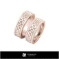 Inel de nuntă cu diamante - Bijuterii 3D CAD