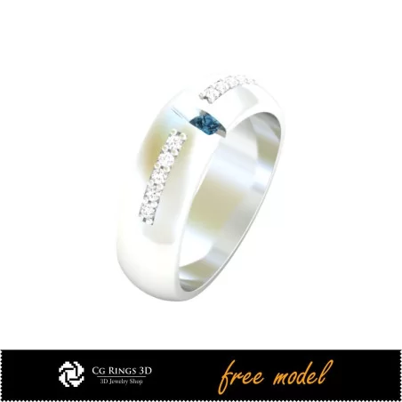 Wedding Ring - Free 3D Model