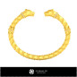Art Nouveau Bracelet - Jewelry 3D CAD