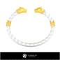 Art Nouveau Bracelet - Jewelry 3D CAD