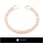 Bracciale Art Nouveau - Gioielli 3D CAD Bracciale Art Nouveau - Gioielli 3D CAD