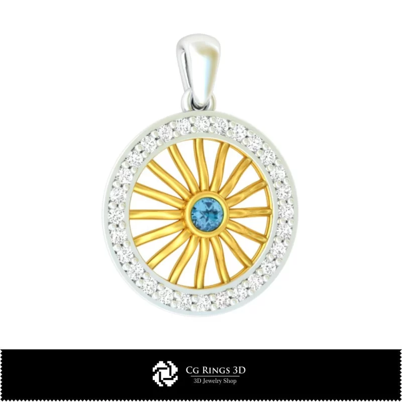 Pendant 3D-Jewelry 3D CAD Home, Jewelry 3D CAD, Pendants 3D CAD , 3D Diamond Pendants