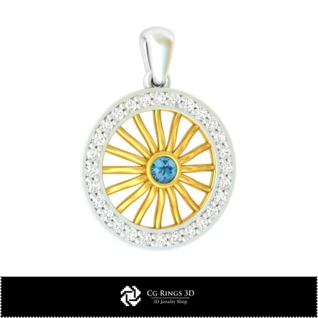 Pendant 3D-Jewelry 3D CAD Home, Jewelry 3D CAD, Pendants 3D CAD , 3D Diamond Pendants