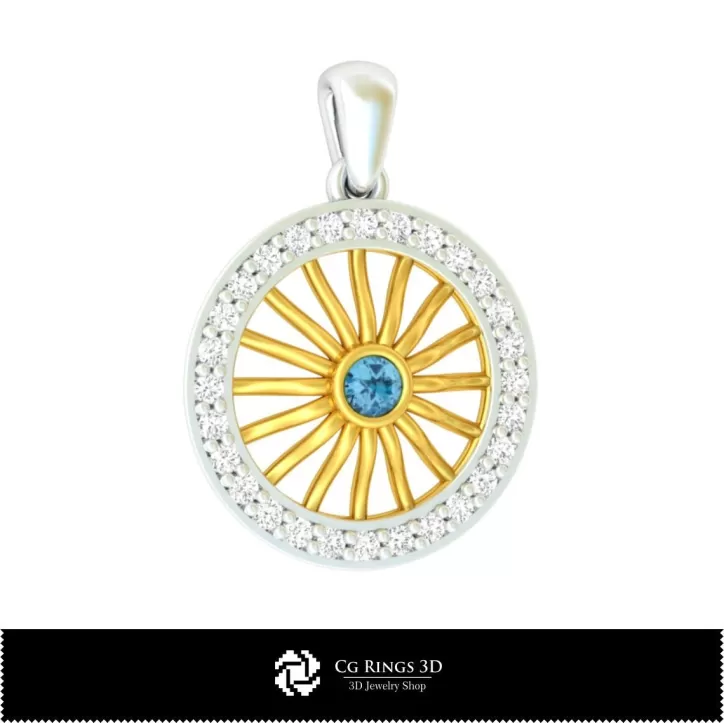 Anhänger 3D-Schmuck 3D-CAD