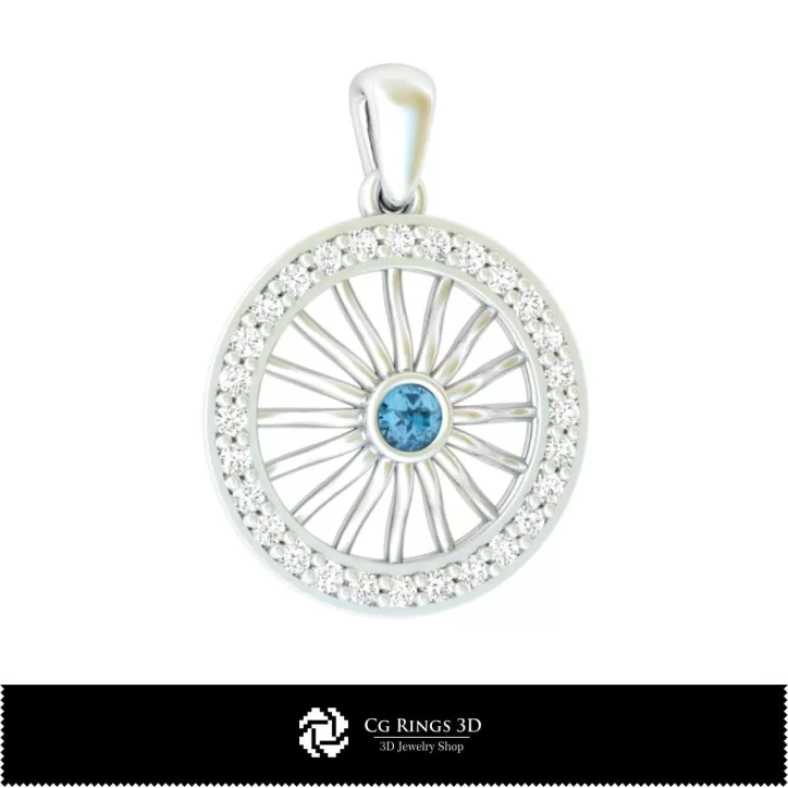 Anhänger 3D-Schmuck 3D-CAD