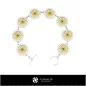 Bracelet avec diamants - Bijoux 3D CAO