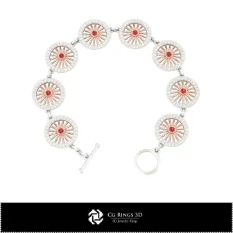 Bijoux-Bracelet DAO 3D Bijoux DAO 3D, Bracelets DAO 3D, Bracelets en diamant 3D, Bracelets 3D