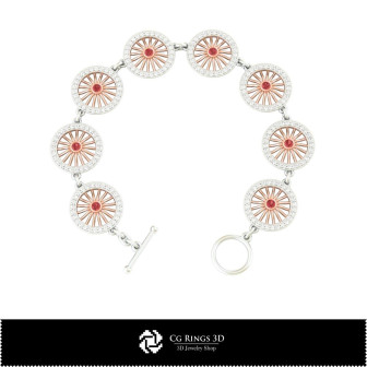 Jewelry-Bracelet 3D CAD  Jewelry 3D CAD, Bracelets 3D CAD , 3D Diamond Bracelets, 3D Bracelets