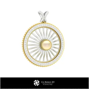 Bijoux - Pendentif 3D CAO